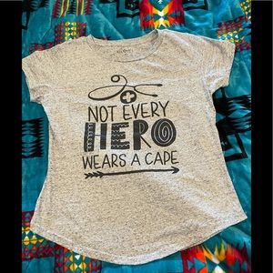 Heather gray t shirt